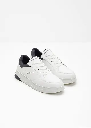bonprix Lässiger Bugatti Sneaker im sportlichen Design - weiß Saisonale Angebote