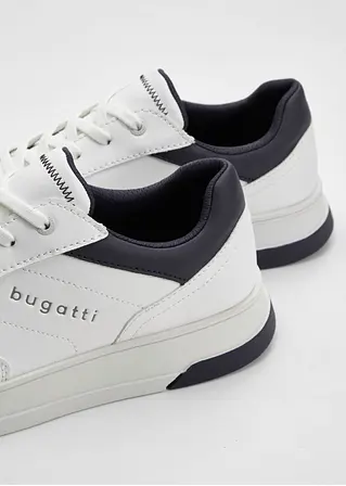 bonprix Lässiger Bugatti Sneaker im sportlichen Design - weiß Saisonale Angebote