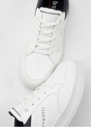 bonprix Lässiger Bugatti Sneaker im sportlichen Design - weiß Saisonale Angebote