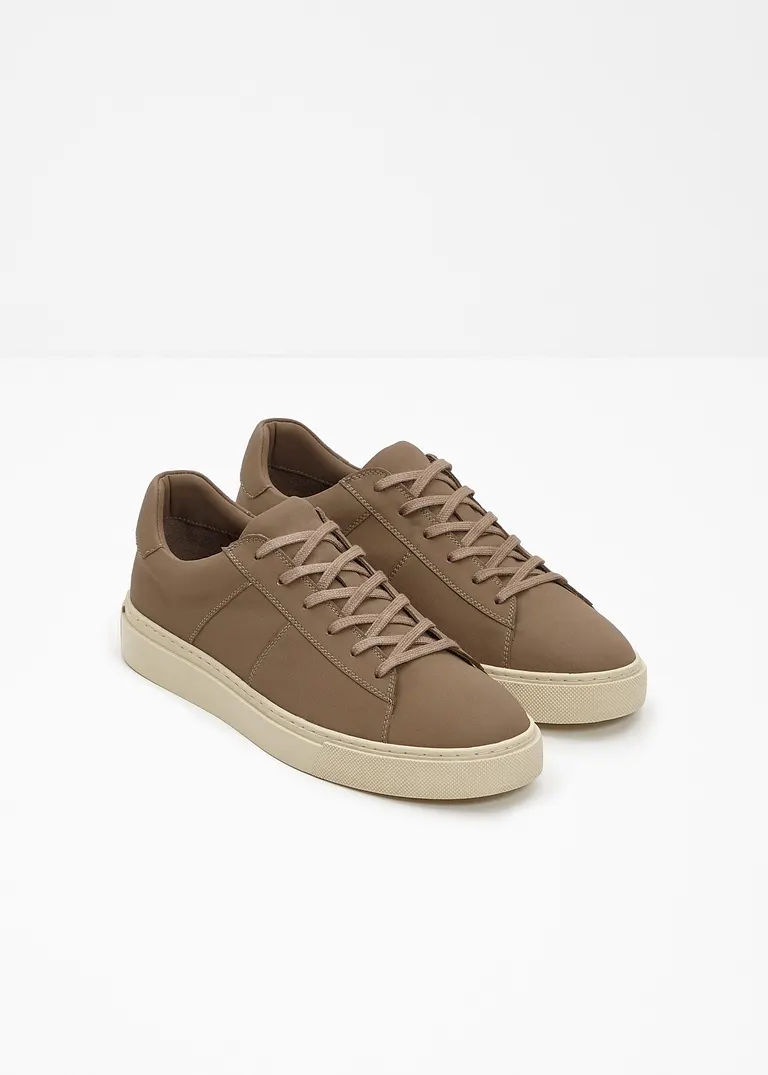 bonprix Modischer Sneaker für den Alltag - braun - Herren Tägliche Deals