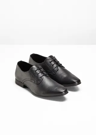 bonprix Klassischer Herren-Schnürschuh in eleganter Optik - schwarz Wochenangebot