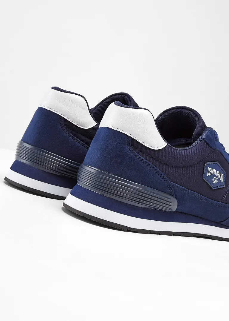 bonprix Sportlicher Sneaker mit Schnürung - blau - Herren Nur für heute