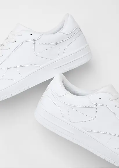 bonprix Lässiger Sneaker im sportlichen Design - weiß - Herren Nur noch ein Tag übrig