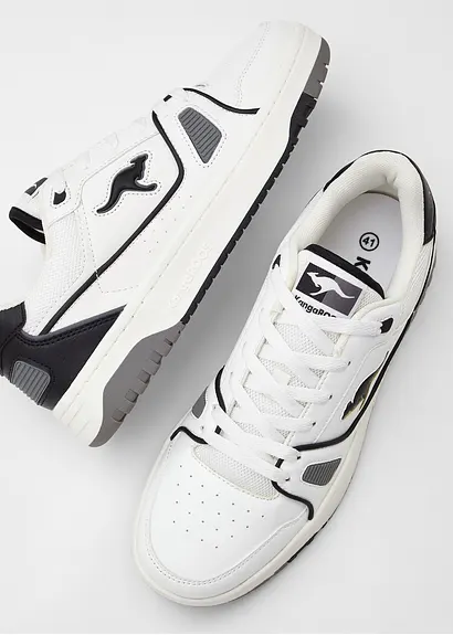 bonprix Sportlicher Kangaroos Sneaker mit vielen Details - weiß Super Rabatt