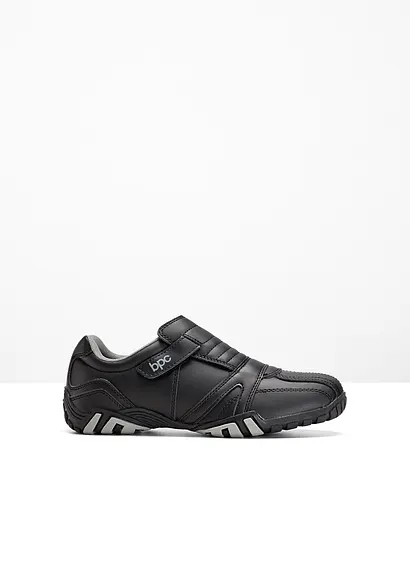 bonprix Lässiger Freizeitslipper für Ihn mit Klettverschluss - schwarz Riesige Rabatte