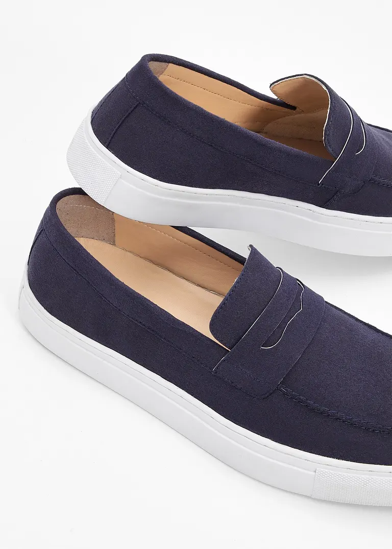 bonprix Zeitloser Loafer für Herren - blau - Herren Kostenloser Versand international