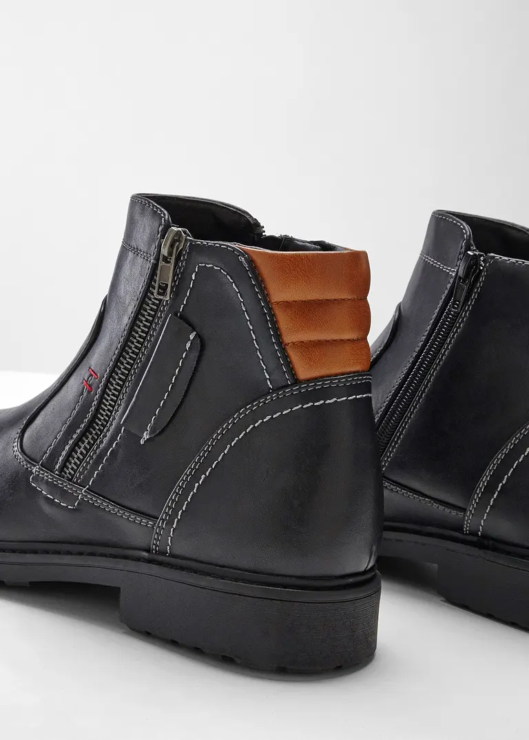bonprix Schöner Boot im Casual-Look - schwarz - Herren Fabrikladen