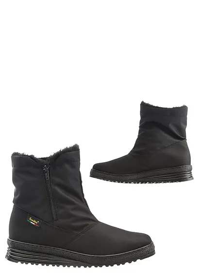 bonprix Der wasserdichte Boot mit warmem Futter - schwarz 50% Rabatt für begrenzte Zeit