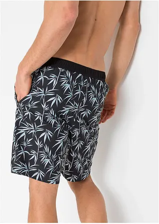 bonprix Sportliche Herren Badeshorts mit seitlichen Eingriffstaschen und schönem Druck Kostenloser Versand