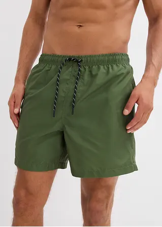 bonprix Modische Badeshorts mit seitlicher Tasche - grün Limitierter Zeitrabatt