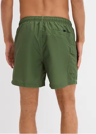 bonprix Modische Badeshorts mit seitlicher Tasche - grün Limitierter Zeitrabatt