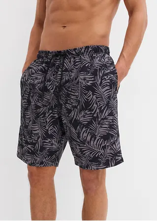 bonprix Modische Badeshorts mit tollem Druck - schwarz - Herren Rabatt