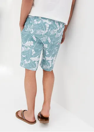 bonprix Sommerlich bedruckte Strand-Bermuda - blau - Herren Großer Ausverkauf