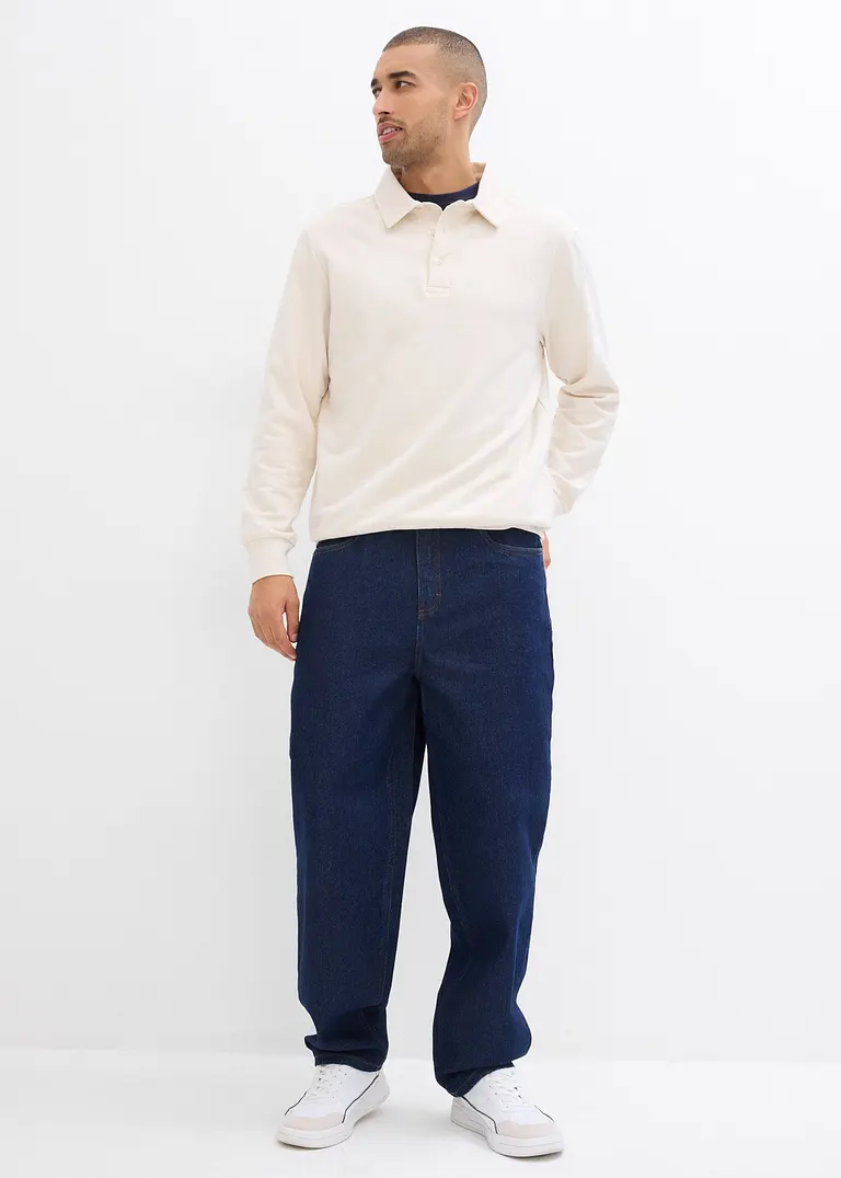 bonprix Modisch lässig extra weit geschnittene Loose Fit Jeans Valentinstagsangebot