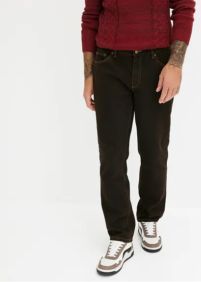 bonprix Regular Fit Jeans aus Denim ohne Stretchanteil im 5-Pocket-Style Blitzangebot