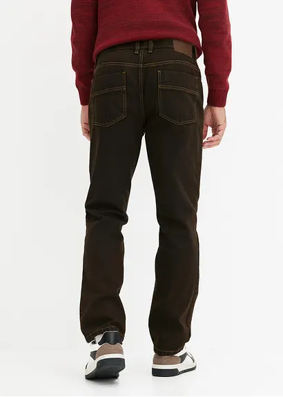 bonprix Regular Fit Jeans aus Denim ohne Stretchanteil im 5-Pocket-Style Blitzangebot
