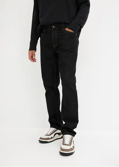 bonprix Regular Fit Jeans aus Denim ohne Stretchanteil im 5-Pocket-Style Große Rabatte