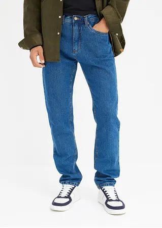bonprix Jeans Classic Fit Straight: immer gut gekleidet - blau U-Größe Räumungsverkauf
