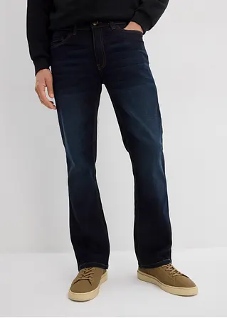 bonprix Praktische Stretch-Jeans in Five-Pocket-Form mit eingearbeiteten Falten Tägliche Deals