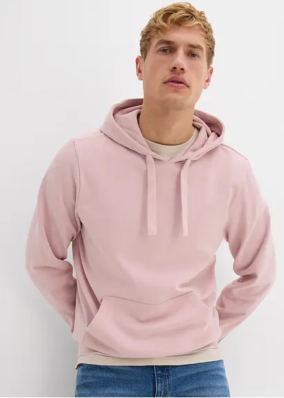 bonprix Bequemes Herren Sweatshirt mit sportiver Kapuze - lila VIP-Rabatte