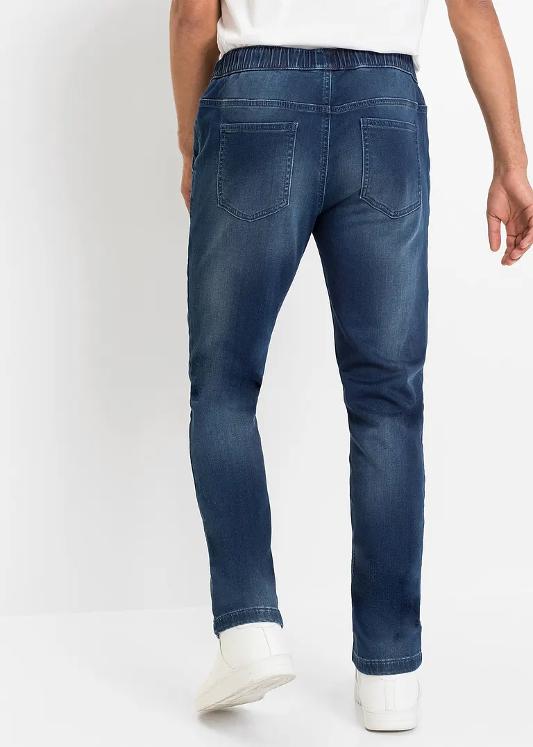 bonprix Superlässige Regular Fit Sweat-Jeans mit Gummibund Neueste Stile
