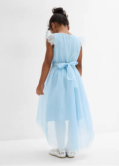 bonprix Schönes Mädchen Tüllkleid für festliche Anlässe - blau Zeitbegrenzte Promotion