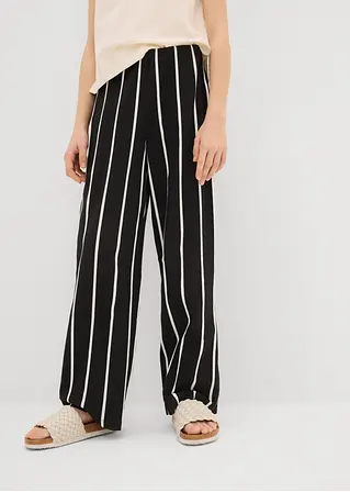 bonprix Mädchen Jersey-Hose aus reiner Bio-Baumwolle - schwarz Discount Store für neue Produkte