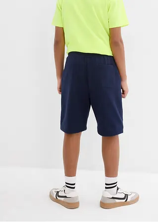 bonprix Schöne Jungen Sweat-Bermuda mit praktischen Taschen und kontrastfarbiger Kordel Angebote