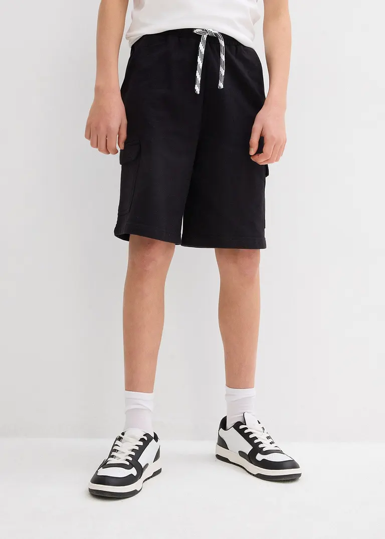 bonprix Schöne Jungen Sweat-Bermuda im Cargo-Style mit 4 Taschen - Kinder Hotsell