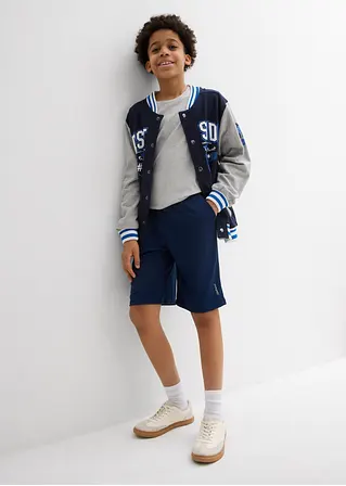 bonprix Angesagte Sport-Shorts für Jungen mit einem Druck an der Seitennaht im Angebot