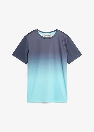 bonprix Cooles Jungen Sport-Shirt mit Rundhalsausschnitt - blau Günstiger Verkauf