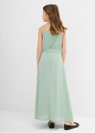 bonprix Elegantes Maxikleid für Mädchen für festliche Anlässe - grün Fabrik Onlineshop