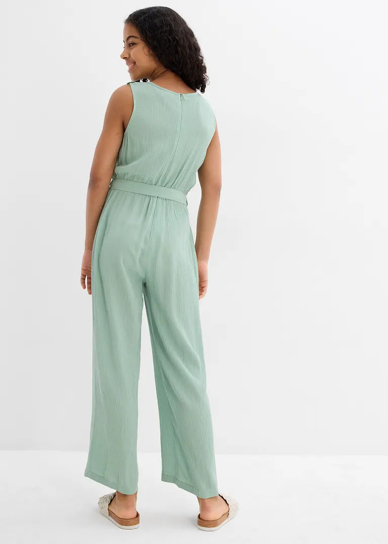bonprix Schicker Jumpsuit für Mädchen ohne Ärmel aus fließender Viskose Fabrikpreis