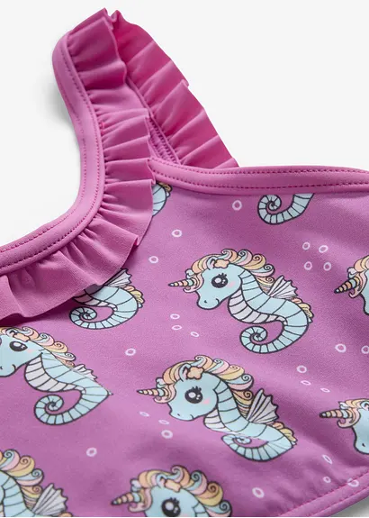 bonprix Süßer Bikini mit verspielten Rüschen im 2-tgl. Set Online Shopping