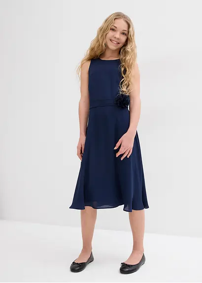 bonprix Festliches Mädchen Kleid - blau - Kinder Saisonschlussverkauf