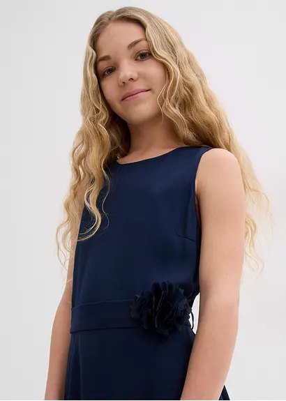 bonprix Festliches Mädchen Kleid - blau - Kinder Saisonschlussverkauf