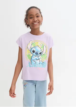 bonprix Tolles Mädchen Disney T-Shirt mit Stitch - lila Black Friday