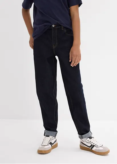 bonprix Tolle Jungen Stretch-Jeans im 5-Pocket Style - blau VIP-Rabatte