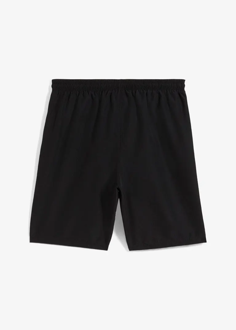 bonprix Schlichte Badeshorts im lässigen Design - schwarz Letzte 3 Tage