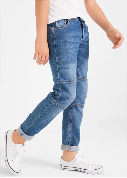 bonprix Widerstandsfähige Jungen Jeans mit extra Knieverstärkung - blau Letzte 2 Tage