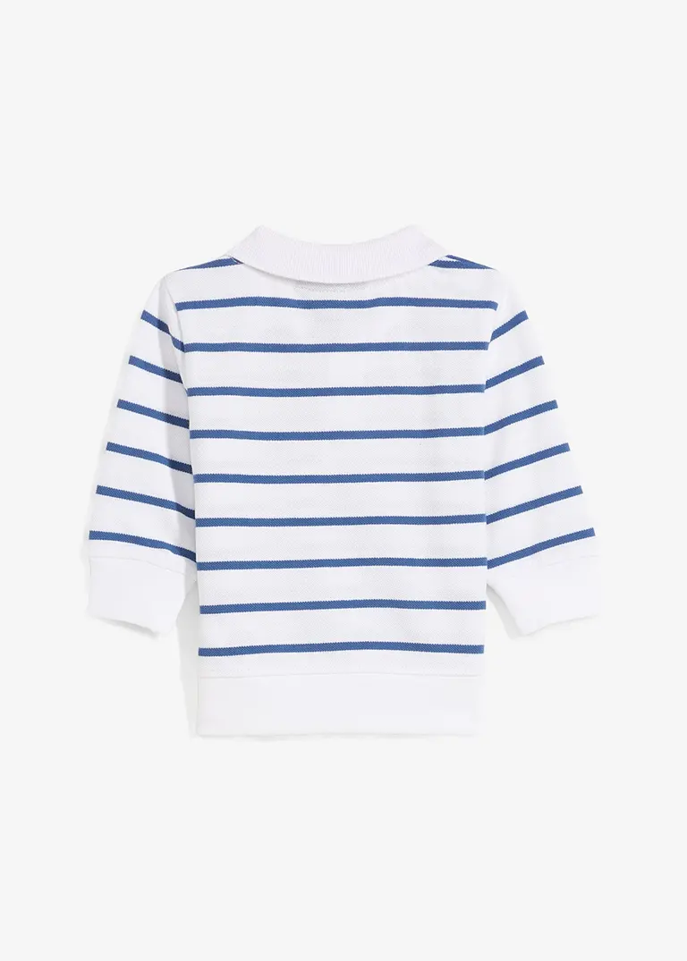 bonprix Weiches Baby-Poloshirt aus Bio-Baumwolle mit maritimen Details 50% Rabatt mit kostenlosem Versand