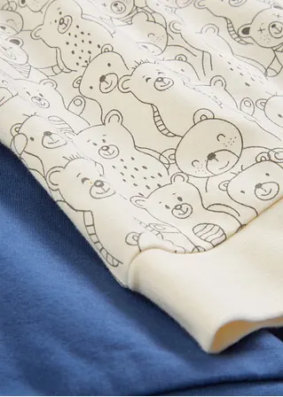 bonprix Süße Sweatshirt-Packung mit Druckknöpfen an der Schulter - Kinder Auslauf