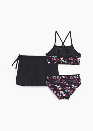bonprix Schönes Mädchen Bikini Set mit Rock (3-tlg.Set) Muttertagsangebot