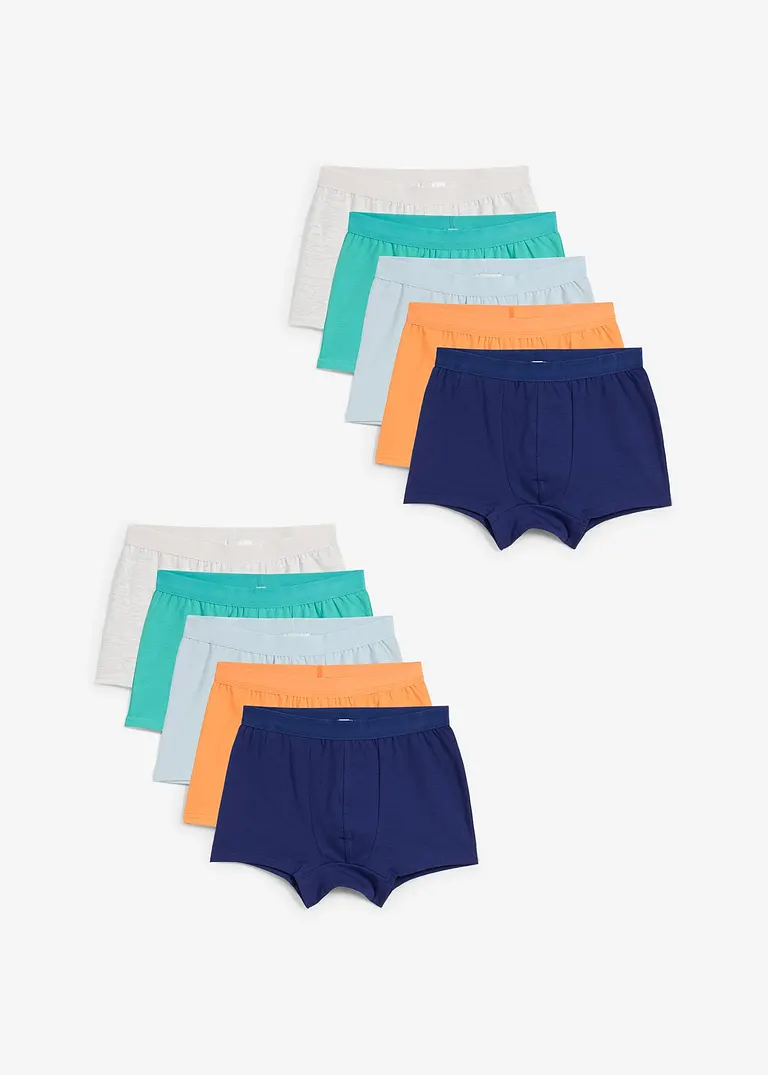 bonprix Bequeme Boxershorts im vorteilhaften 10er Pack - Kinder Super Sparpreis