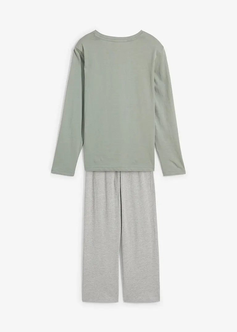bonprix Lässiger Jungen Pyjama mit Bio-Baumwolle - Kinder Letzte 2 Tage