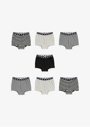 bonprix Schlichte Boxershorts im 7er Pack in verschiedenen Farben Bis zu 50% Rabatt