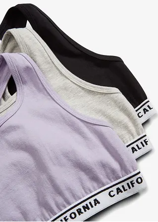 bonprix Sportliches Mädchen Bustier im 5er Pack - Kinder Fabrikladen