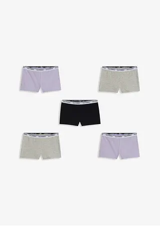 bonprix Bequeme Mädchen Boxershorts im 5er Pack - Kinder Black Friday Preise