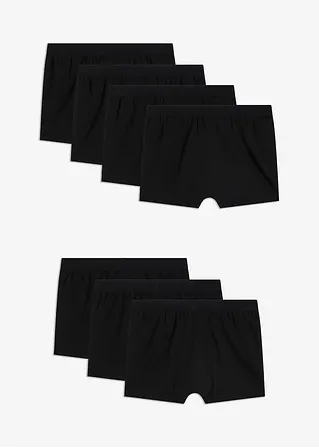 bonprix Jungen Boxershorts (7er Pack) mit Wochentagen. - schwarz - Kinder Im Verkauf