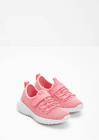 bonprix Bequemer Sneaker mit Klettverschluss - rosa - Kinder Rabatte dieses Monats
